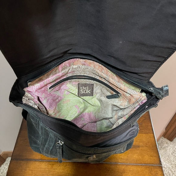 The Sak black backpack/regular purse - Picture 2 of 9